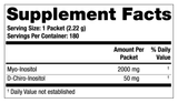 Ovasitol Inositol Powder (90 day supply)- Packets